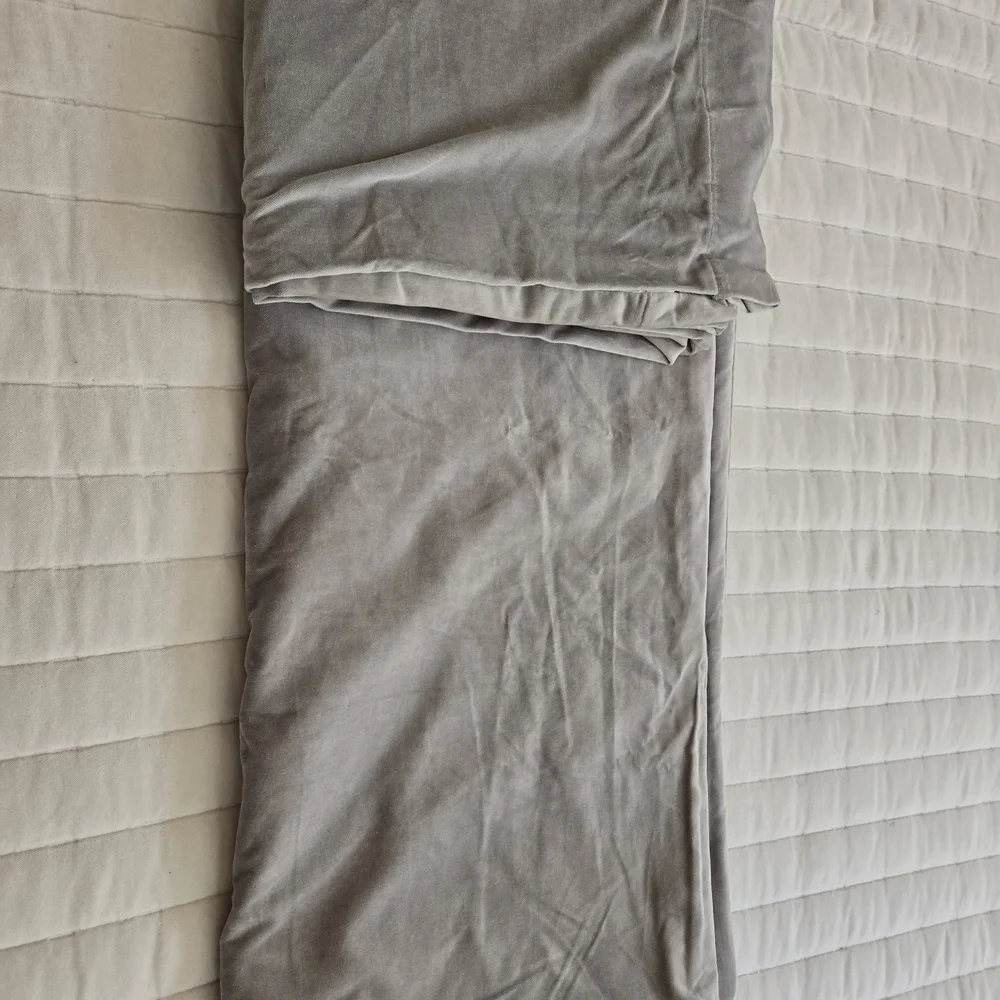 Restoration Hardware Elegant Gray Curtain